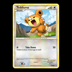 Teddiursa Unleashed English (LP)