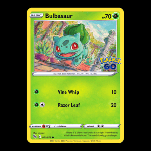 Bulbasaur Pokemon GO English (NM)