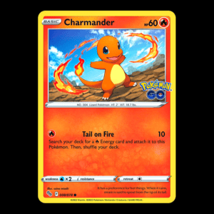 Charmander Pokemon GO English (NM)