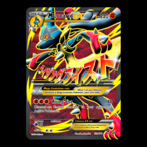 Mega Lucario EX #55a XY English (MP)