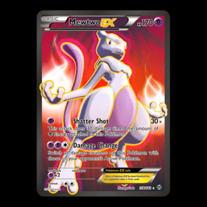 Mewtwo EX #158 Full Art XY English (LP)