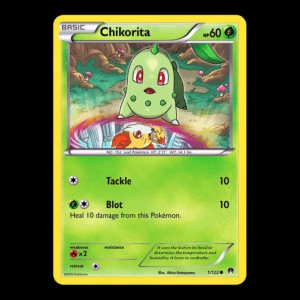 Chikorita 1 XY English (LP)