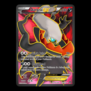 Darkrai Full Art #118 XY English (LP)