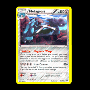 Metagross Cracked Ice Promo XY English (LP)