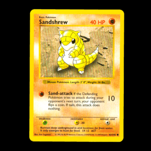 Sandshrew [Shadowless] Base Set English (MP)