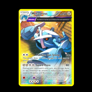Metagross 50 Reverse Holo XY English (LP)