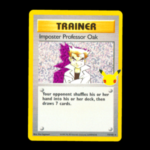 Imposter Professor Oak Holo Celebrations English (NM)