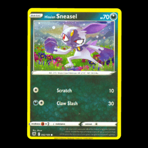Hisuian Sneasel Cosmos Holo English (VLP)