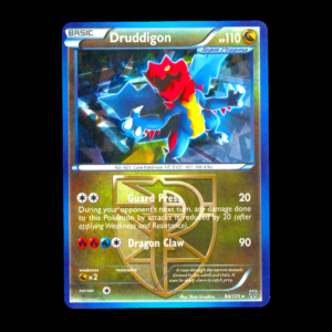 Druddigon [Cracked Ice Holo] XY English (MP)