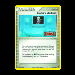 Glacia's Stadium [Reverse Holo] EX Power Keepers English (MP)