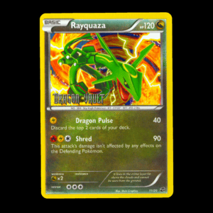 Rayquaza Dragon Vault Stamped Promo Holo #11 English (LP)