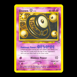 Unown O Neo English (MP)