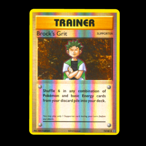 Brock's Grit [Reverse Holo] XY English (VLP)
