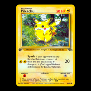 Pikachu 1st Edition Jungle English (LP)