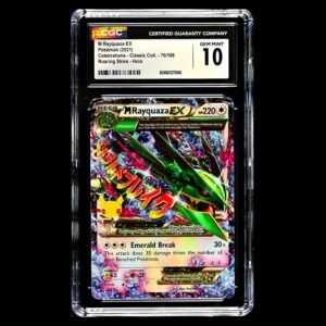 Mega Rayquaza 25th Anniversary Celebrations English CGC 10