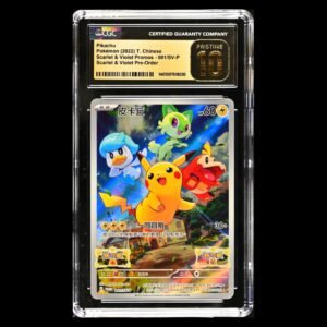 Pikachu Double Stamped Promo Chinese CGC Pristine 10
