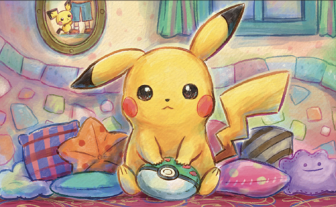 Checking the shrink wrap and pack crimps of a sealed Pokémon booster box