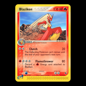 Blaziken E-Series Ruby & Sapphire English (LP)