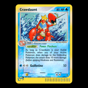 Crawdaunt Holo E-Series English (LP)