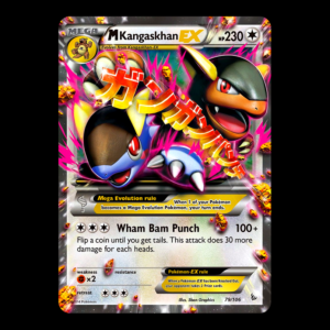 Mega Kangaskhan EX XY Flashfire English (LP)