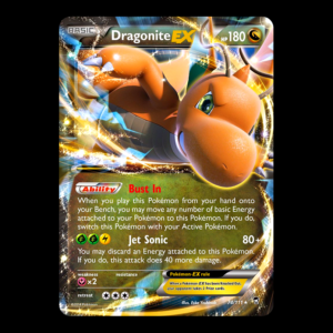 Dragonite EX XY Furious Fists English (LP)