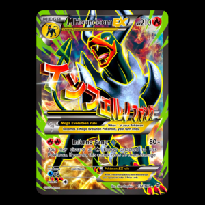 Mega Houndoom EX XY BREAKthrough English (LP)