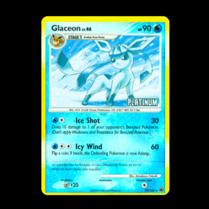 Glaceon Burger King Stamped Reverse Holo Promo English (MP)