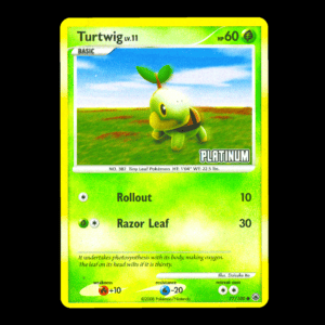 Turtwig Burger King Stamped Reverse Holo Promo English (HP)