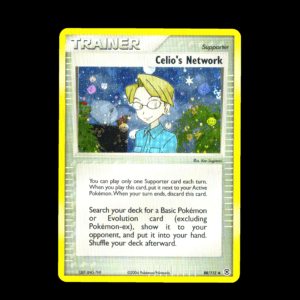 Celio's Network [Reverse Holo] Fire Red & Leaf Green English (VLP)