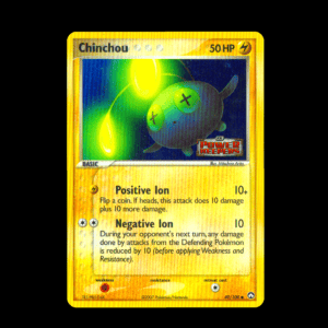 Chinchou [Reverse Holo] EX Power Keepers English (LP)