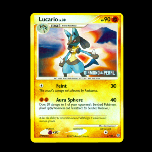 Lucario [Stamped] Burger King Promo (MP)