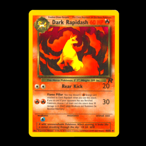 Dark Rapidash Team Rocket  English (LP)