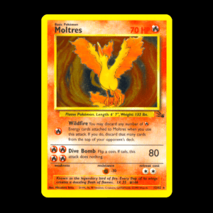 Moltres Holo Fossil English (MP)