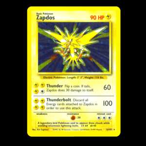 Zapdos Holo Base Set English (LP)