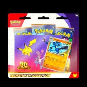 30th Celebration Pokemon Tech Sticker Collection English (Sealed) [Limit: 2 Per Person]